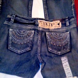 Cowgirl Up Relaxed fit mid rise denim jeans